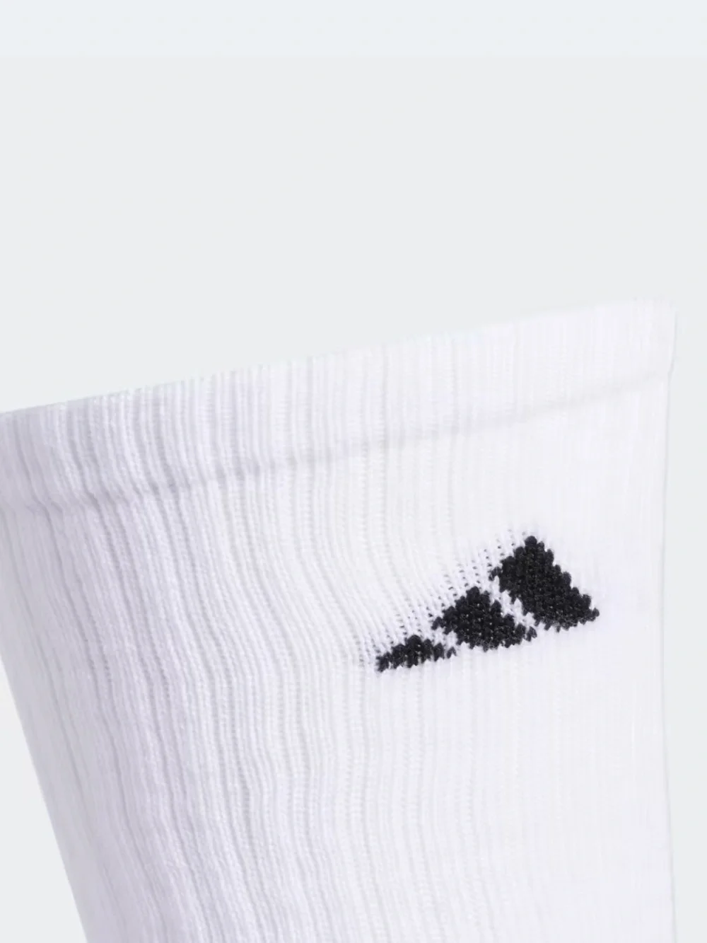 Adidas White Cushioned Crew Socks with Logo 6 Pair Pack Size X-Large 15-19